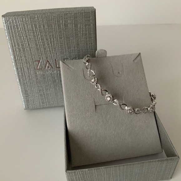 ZALES Bracelet in Sterling Silver 7.5” NWT - Picture 4 of 7